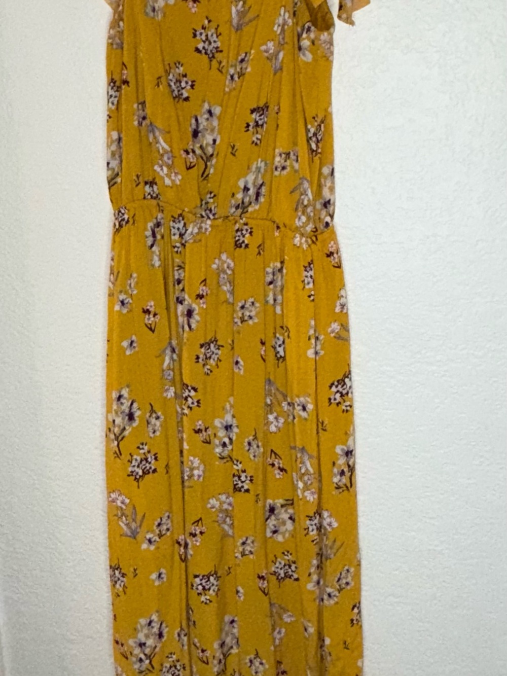 Women’s Mustard Floral dress